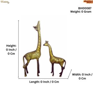 Brass Giraffe 0 Inch KBH00087