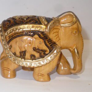 Wooden Elephant Medium 2.5 Inch KBH01862