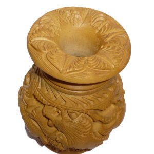 Wooden Flower Pot M 5 Inch KBH02379