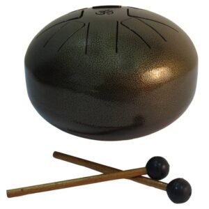 Brass Happy Drum Brown 6 Inch KBH09614