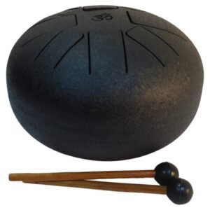 Brass Happy Drum Black 6 Inch KBH09615