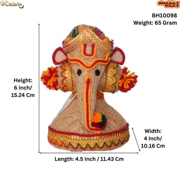 Weed Grass Ganesha 6 Inch KBH10098