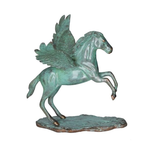 Brass Horse Statue 15.5 Inch KBH10116