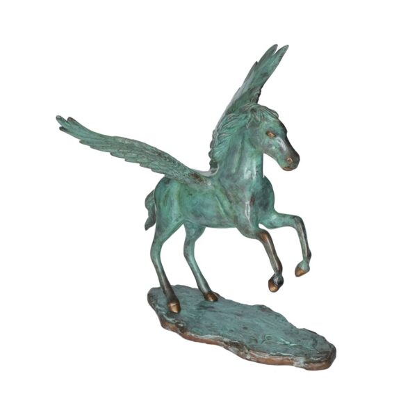 Brass Horse Statue 15.5 Inch KBH10116