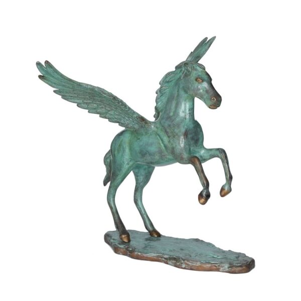 Brass Horse Statue 15.5 Inch KBH10116