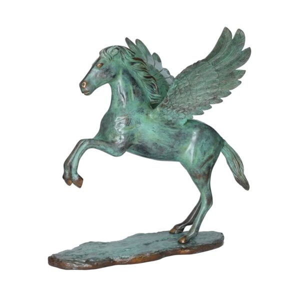 Brass Horse Statue 15.5 Inch KBH10116