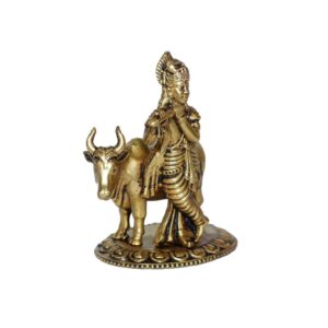 Brass Krishna 2.8 Inch KBH10242