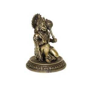 Brass Hanuman 2.3 Inch KBH10253