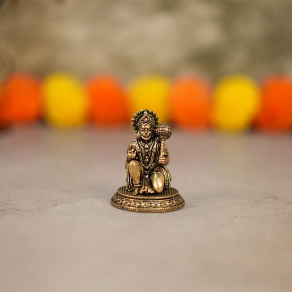 Brass Hanuman 2.3 Inch KBH10253