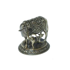 Brass Cow & Calf 2.2 Inch KBH10255