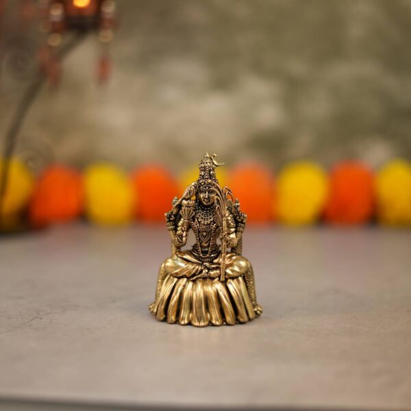 Brass raja rajeshwari devi 3.8 Inch KBH10256