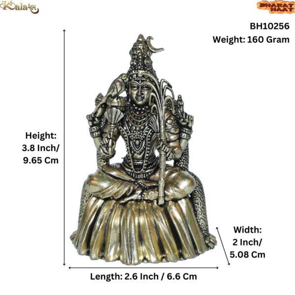 Brass raja rajeshwari devi 3.8 Inch KBH10256