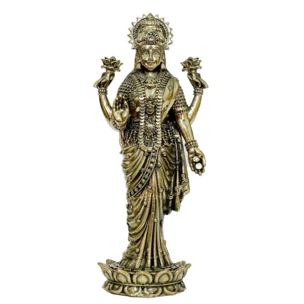 Brass Lakshmi 5.9 Inch KBH10326