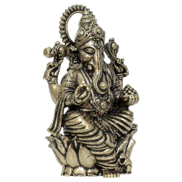 Brass Ganesha 2.4 Inch KBH10333