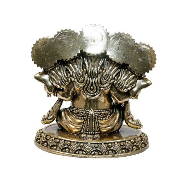 Brass Panchmukhi Ganesha 5 Inch KBH10362