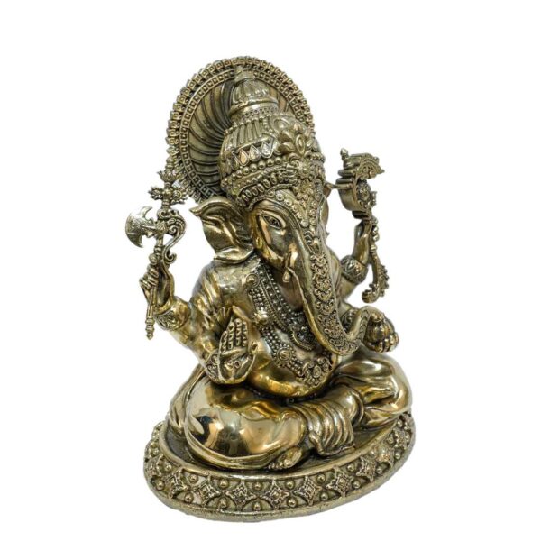 Brass Ganesha 6.5 Inch KBH10363