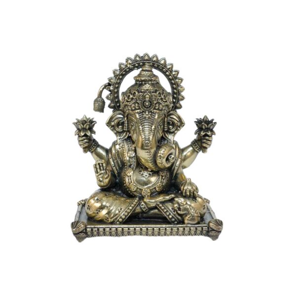 Brass Ganesha 3.8 Inch KBH10364