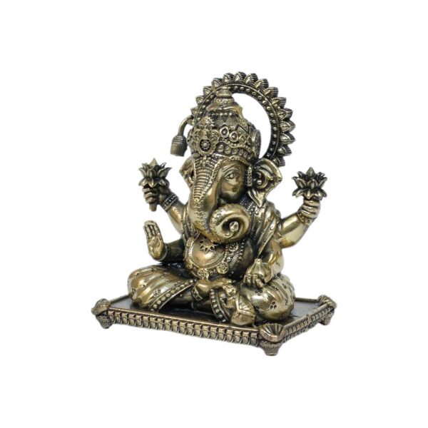 Brass Ganesha 3.8 Inch KBH10364