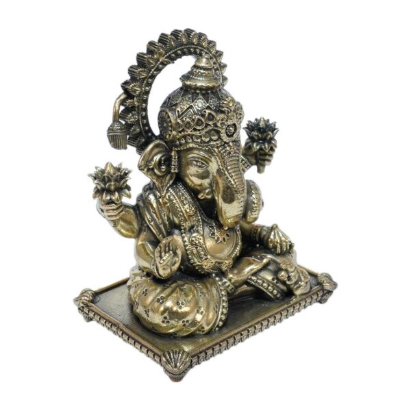 Brass Ganesha 3.8 Inch KBH10364