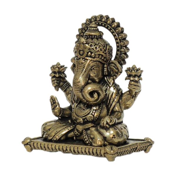 Brass Ganesha 2.8 Inch KBH10365