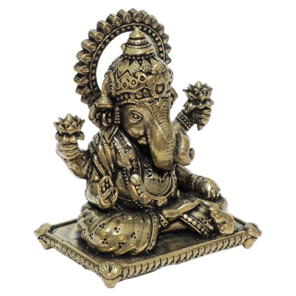 Brass Ganesha 2.8 Inch KBH10365