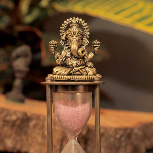 Brass Ganesha 2.8 Inch KBH10365