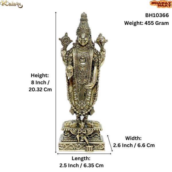 Brass Balaji 8 Inch KBH10366