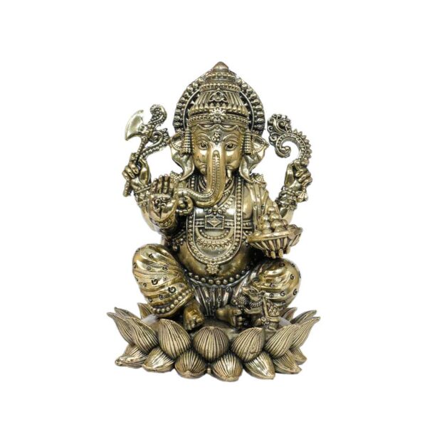 Brass Ganesha 5 Inch KBH10367