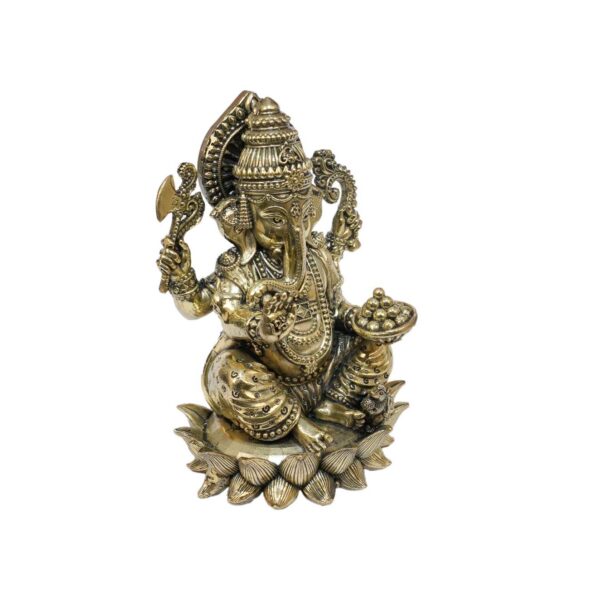 Brass Ganesha 5 Inch KBH10367