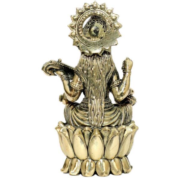 Brass Saraswati maa 2.5 Inch KBH10368