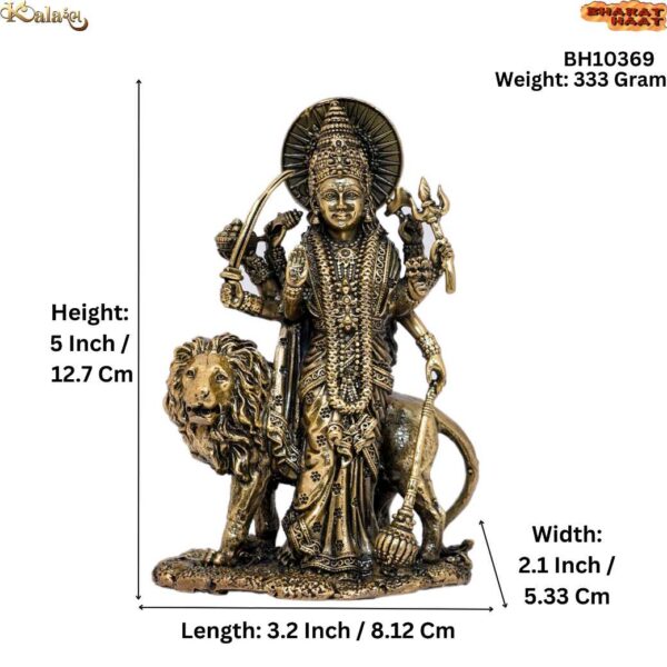 Brass Brass Durga 5 Inch KBH10369