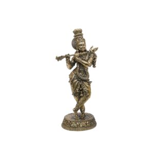 Brass Krishna 6.2 Inch KBH10373