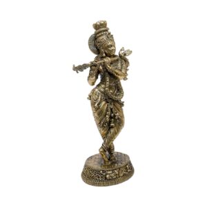 Brass Krishna 6.2 Inch KBH10373