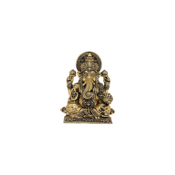 Brass Ganesha 2.6 Inch KBH10423