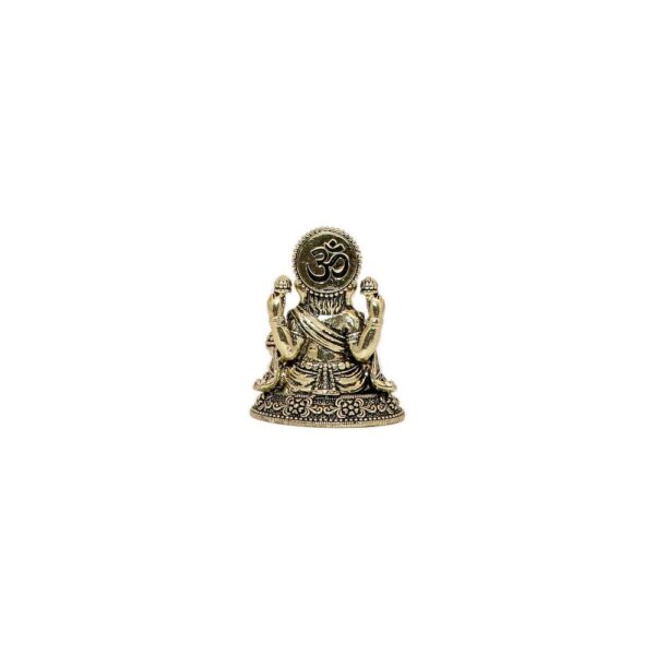 Brass Ganesha, Product Dimention is 1.3 x 1 x 1.8 Inch or 3.3 x 2.54 x 4.57 Cm, Weight is 40 Gram, 1 Pcs