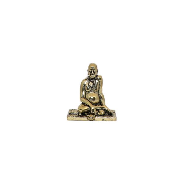 Brass Swami Samarth 1.4 Inch KBH10437