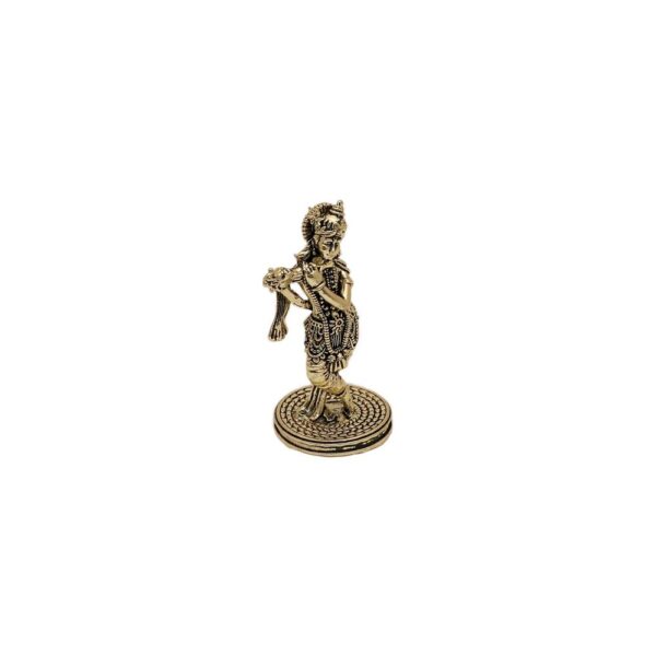 Brass Krishna 2.5 Inch KBH10445