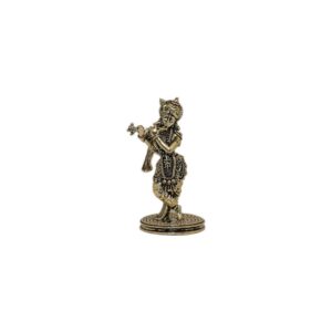 Brass Krishna 2.5 Inch KBH10445