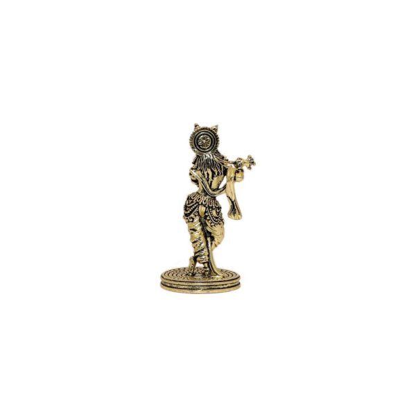 Brass Krishna 2.5 Inch KBH10445