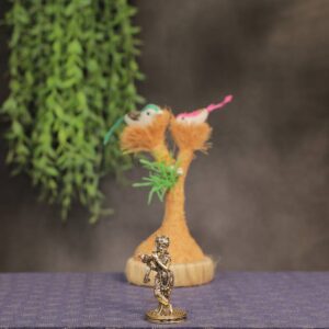 Brass Krishna 2.5 Inch KBH10445
