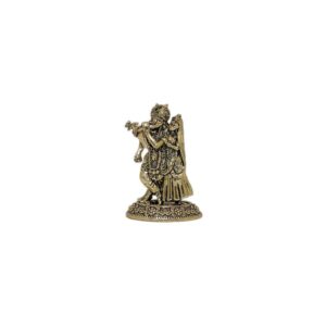 Brass Radha Krishna 2 Inch KBH10449