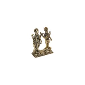 Brass Vishnu Lakshmi 2.2 Inch KBH10457