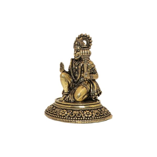 Brass Hanuman 4.5 Inch KBH10486