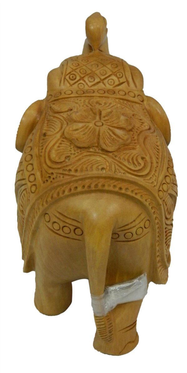 Wooden Elephant Up Trunk 3 Inch KBH03715