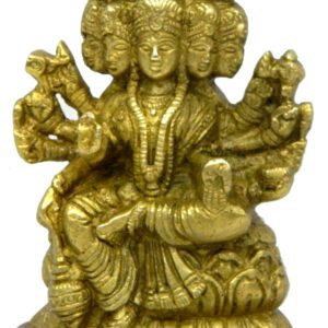 Brass Gayatri Maa 4.5 Inch KBH03945