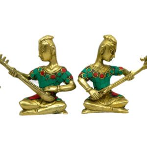 KALARAMBH Brass Musical Set 4 Inch, Pcs BH04025