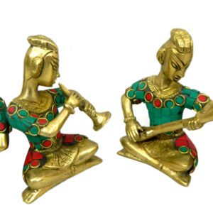 KALARAMBH Brass Musical Set 4 Inch, Pcs BH04025