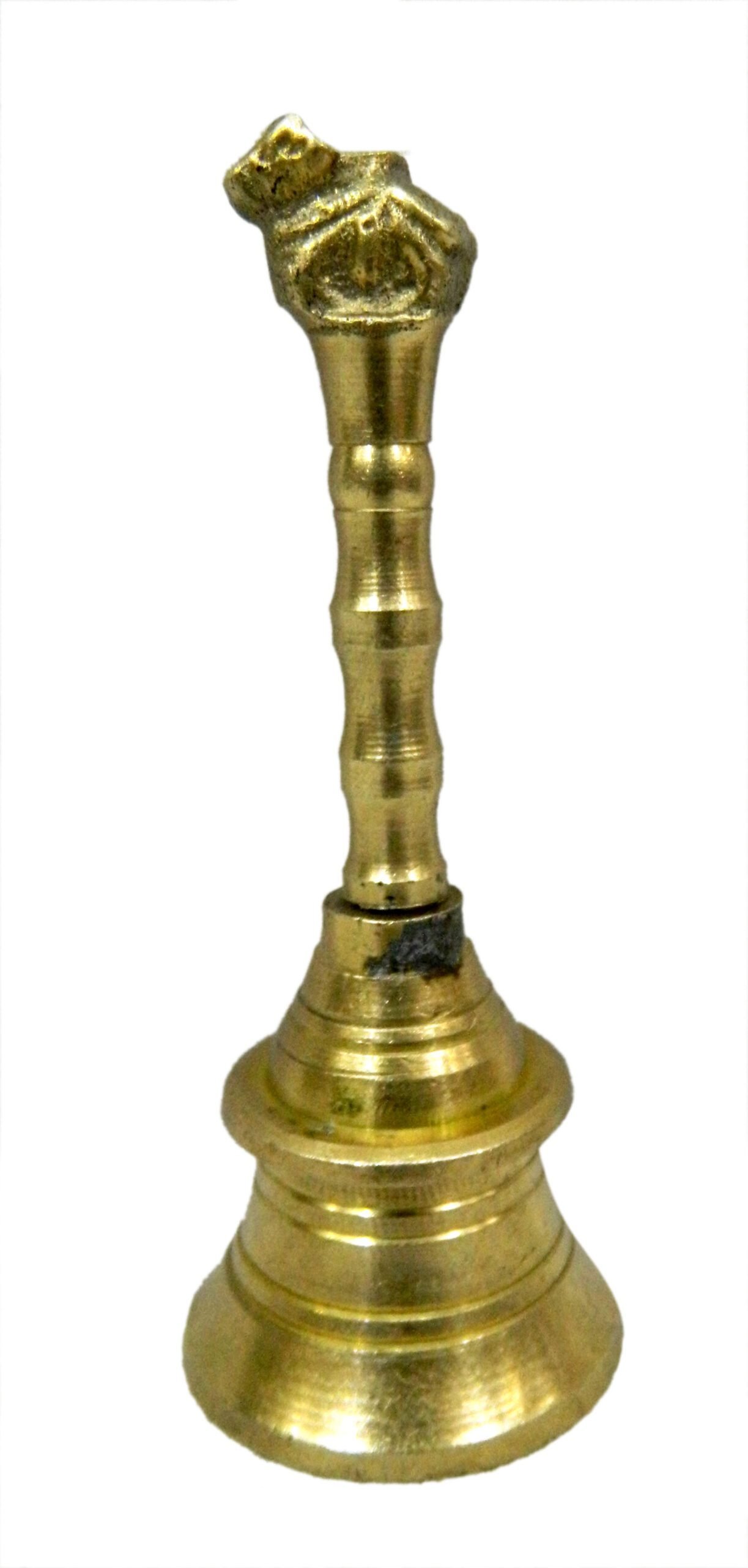 KALARAMBH Brass Nandi bell 4 Inch, Pcs BH04060 KALARAMBH Brass Nandi bell 4 Inch, Pcs BH04060
