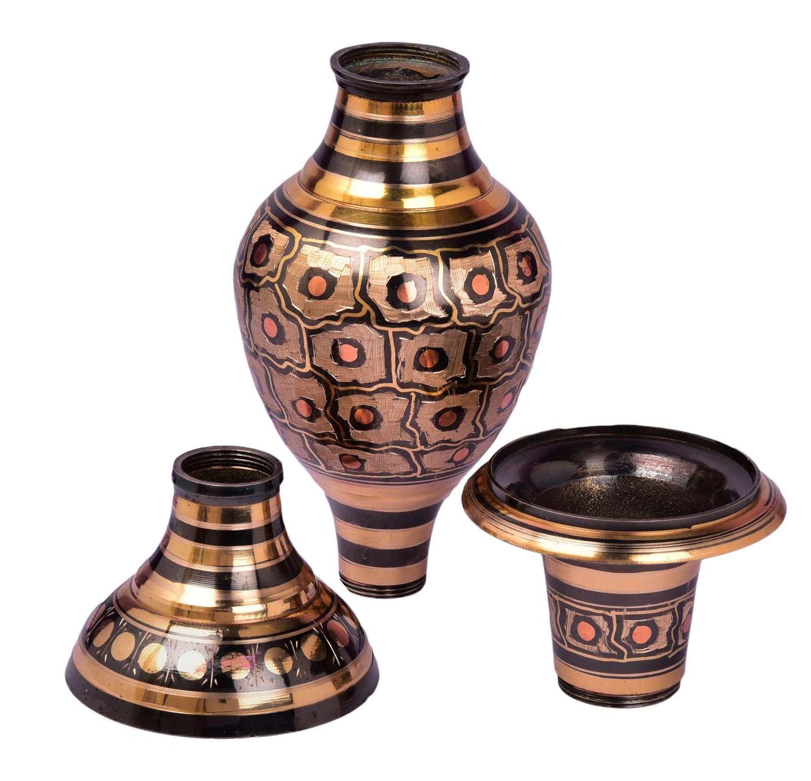 Brass Black Finish flower pot log medium 12.3 Inch BH05025 Brass Black Finish flower pot log medium 12.3 Inch BH05025