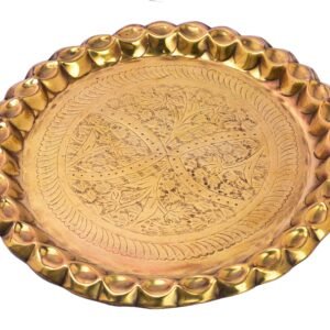 Brass Pooja Dish small 1 Inch BH05041